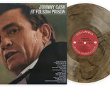 JOHNNY CASH AT FOLSOM PRISON VINYL NEW! LIMITED TAN BLACK LP FOLSOM PRIS... - $56.42