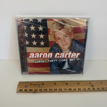 Sealed Aaron Carter Aarons Party Come Get It CD New 2000 Jive Pop I Want... - $10.39