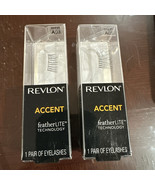 Revlon Accent Feather Lite 1 Pair A05 &amp; A03  Lot Of 2 - $24.69 CAD
