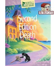 Second Edition Death hardcover book Secrets of the Castleton Manor Library - £6.22 GBP
