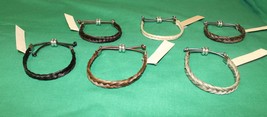 Equine Flat Braided Horse Hair Bracelet Adjustable Sizing - Cowboy Collectibles - $16.00