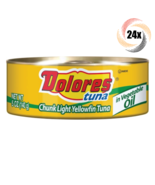 24x Cans Dolores Chunk Light Yellowfin Tuna In Vegatable Oil | 5oz | Eas... - $88.43