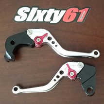 Silver Levers for Honda CBR600RR 2007-2024 Shorty Brake Clutch Adjustabl... - £54.14 GBP