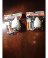Set Of 2 DIY Squashies Paint Me!-Brand New-SHIPS N 24 HOURS - $22.87 CAD