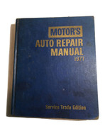 Motors Auto Repair Manual 1971 Covers All 1965-1971 Models 34th Edition - $34.57 CAD