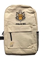 Pikachu X=01 White Full size School Bag Backpack approx 16&quot; - £17.53 GBP