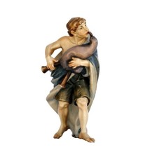 Shepherd with bagpipes for Nativity Scene Set, Nativity Figurines, Relig... - $47.39