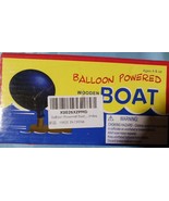 Air Balloon Powered Wooden Boat Toy Childs Gift Physics Science Educational - $188.30 MXN