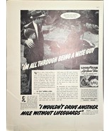 Good year Tires Lifeguards &quot;All through being a wise guy&quot;-1937 Vintage P... - $15.98 CAD