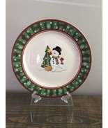 Longaberger Bluster the snowman salad plate (with Christmas Tree) - £13.39 GBP