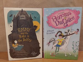 Youth Teen Readers Chapter Book Lot 2 HC Princess Disgrace Emmy and Rats... - $11.52