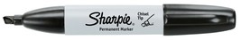 Large BrOaD Chisel TiP BLACK Sharpie PERMANENT Magic MARKER Resist Water... - $21.11