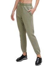DKNY Womens Cotton Jogger Pants,Olive,X-Small - £57.99 GBP
