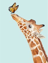 DIY 5D Giraffe Diamond Painting Kits for Adults, Square Funny Animal (12x16&quot;) - £12.92 GBP