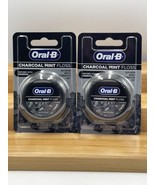 Oral B Charcoal Infused Mint Dental Floss, 54.6 Yard Each Sealed (Pack O... - $14.01