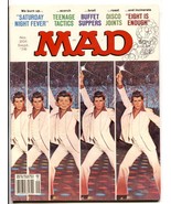 Mad Magazine #201 1978-Saturday Night Fever parody cover FN+ - £34.03 GBP