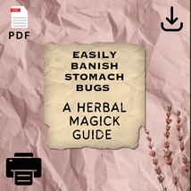 Easily Banish Stomach Bugs In Children - How To Herbal Magick Guide - Diy - Télé - £9.77 GBP