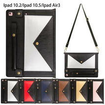 Leather wallet FLIP MAGNETIC BACK cover Case IPad mini 1/2/3/4/5 Air 2 Pro 9.7 - £88.27 GBP