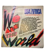 USA for Africa &quot;We Are the World&quot; 45 RPM Vinyl Record – Featuring Michae... - $182.43 CAD