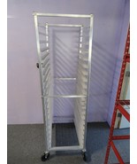 SPEED ROLLING BREAD SHEET PAN RACK BAKERS PAN RACK W/ WHEELS CASTERS 22X... - $251.30 CAD