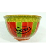 Tabletops Unlimited Hand Painted Earthenware Dishes Rio 6 Inch Cereal So... - £31.92 GBP