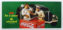Coca-Cola Coke Advertising Soda Metal Sign - £15.59 GBP