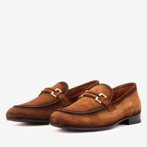 Vinci The Brooks Brown Suede Bit Loafer Men Shoe image 2
