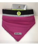 New w/ Tags Eddie Bauer Pet Dog Puppy Bandana Scarf Pink Reversible Size... - $12.00