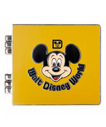 Disney Mickey Mouse with Castle Hinged Photo Album 50th Anniversary pin - £12.54 GBP