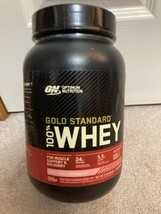 Optimum Gold Standard 100% Whey Protein Powder, Delicious Strawberry 29 Servings - $39.35
