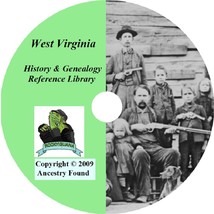 50 old books History &amp; Genealogy of West Virginia WV - £5.29 GBP