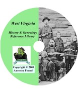 50 old books History &amp; Genealogy of West Virginia WV - $6.76