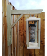Handmade Wall Mounted Bird Feeder Garden Decor - $40.00