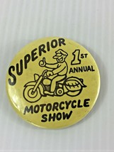 1979 1st Annual Motorcycle Show at Superior, Wisconsin Button. Harley Davison - £15.34 GBP