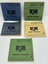 Lot 5 Vintage 1964 Hasbro Gi Joe Air Marine Army Navy Manual Booklets 77/75/7600 - £37.11 GBP