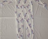 Carters Fleece Footed Pajama Blanket Sleeper Size 8 10 Girl Unicorn Mane... - $19.95