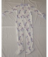 Carters Fleece Footed Pajama Blanket Sleeper Size 8 10 Girl Unicorn Mane... - $374.48 MXN