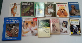 Animal care 12 mixed  book lot horse guide, guide to dogs, guide to birds, cats - £16.29 GBP