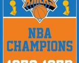 New York Knicks Champions Flag 3X5Ft Polyester Banner USA Digital Print - $15.99