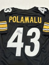 Troy Polamalu Signed Pittsburgh Steelers Football Jersey COA - £119.10 GBP