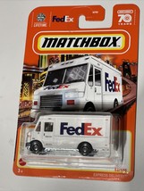 Matchbox Fedex truck Express Delivery Matchbox 70 year Anniversary 2023 ... - £12.69 GBP