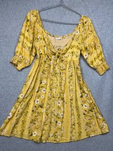 O&#39;Neill Mindy Woven Mini SunDress Womens Size M Cottagecore Beach Boho Flow Soft - £25.15 GBP