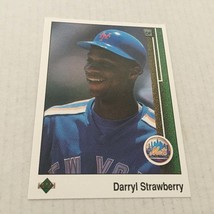 1989 Upper Deck New York Mets Darryl Strawberry Trading Card #260 - £2.35 GBP
