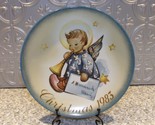 Schmid Angelic Messenger Plate Christmas 1983 Berta Hummel Inspired  - $13.48