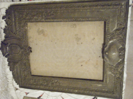 Antique 1800s French Metal Mirror/Picture Frame. Beautiful Craftmanship #4000 - £497.08 GBP