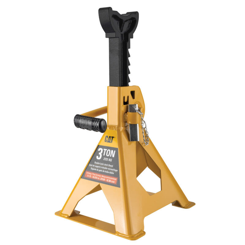 Primary image for CAT 3 Ton Jack Stand with Safety Lock - 2-Pack