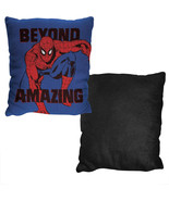Spider-Man Beyond Amazing 20&quot; Woven Jacquard Pillow Blue - £27.44 GBP