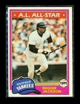 Vintage 1981 Topps ALL-STAR Baseball Card #400 Reggie Jackson New York Yankees - £7.81 GBP