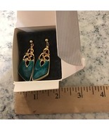Vtg Avon Holiday Flourish Pierced Earrings With Surgical Steel Posts Tea... - $652.86 MXN