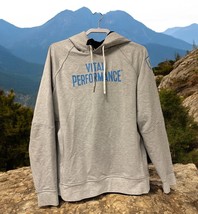 Lululemon Hoodie Sweatshirt Mens M Medium Gray Performance VITAL PERFORM... - $1,101.74 MXN